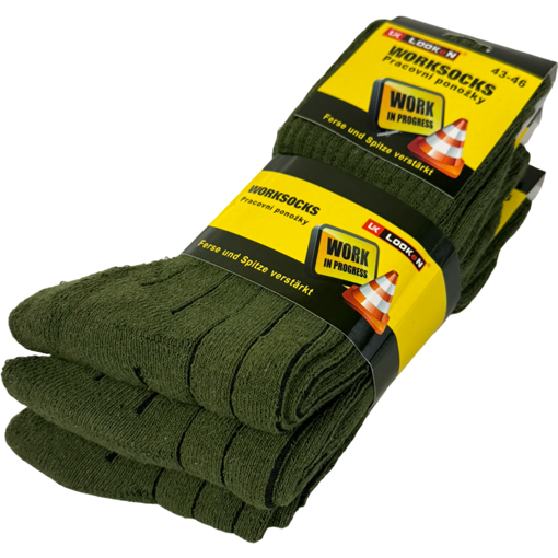 Obrázek z Pánské zahradní pracovní ponožky sada 3 páry 