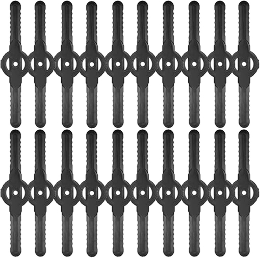 Obrázek z Náhradní sada 20 ks čepelí pro AKU sekačku, křovinořez, vyžínač 