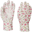 Obrázek z Dámské zahradní rukavice s květinovým motivem 