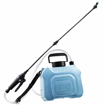Obrázek z Elektrický tlakový postřikovač 5L – aku zahradní postřikovač s teleskopickou tyčí a 3 tryskami 