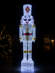 Obrázek z XL LED vánoční louskáček 120 cm – svítící venkovní i vnitřní vánoční dekorace s časovačem 