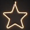LED neonová hvězda Profi Fix 25 cm – teplá bílá
