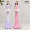 Obrázek z Vánoční anděl Seraphielle XXL se srdcem – 40 cm, ombré 